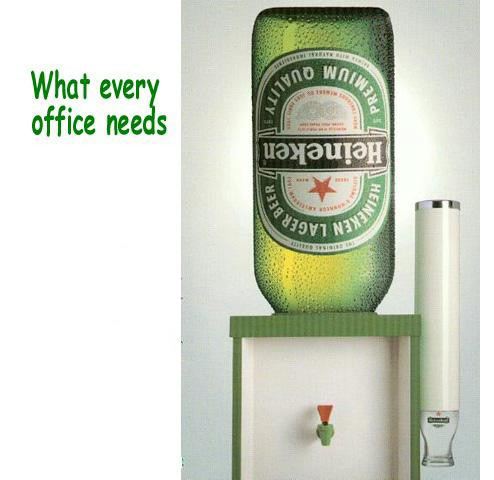 Beer Cooler. Heineken copyright by Heineken, NL.